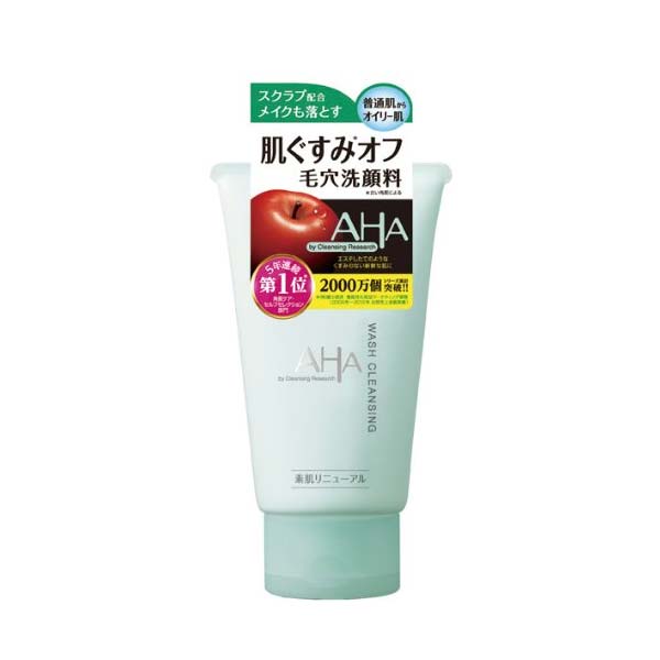 โฟมล้างหน้า AHA จากกรดผลไม้ Cleansing research Wash Cleansing 120g