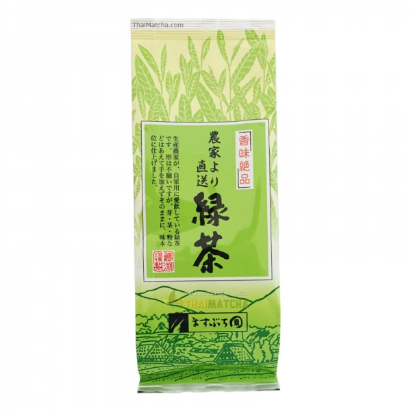 Masubuchien Original Green Tea ชาเขียวสดจากไร่