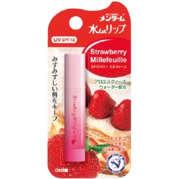 ลิปสติก Mentamu water in lip Strawberry