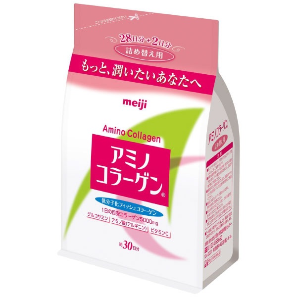 เมจิ คอลลาเจน Meiji Amino Collagen (รีฟิลชนิดเติม) ชนิดผง