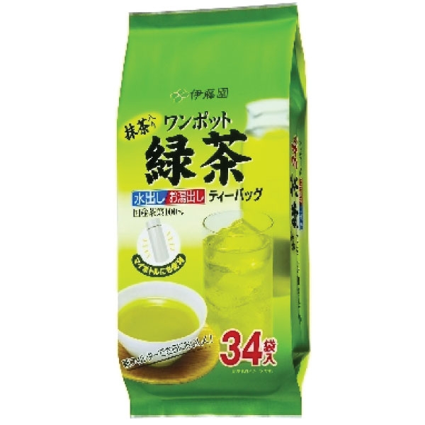 ชาเขียวอิโตเอ็น ผสมมัทฉะ สำหรับชงขวดใหญ่ 34 ซอง tea bag