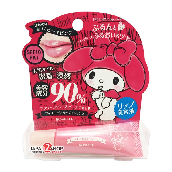 Rosette My Melody Lip Essence ลิปมัน ผสมสารป้องกันแสงแดด SPF10 PA+